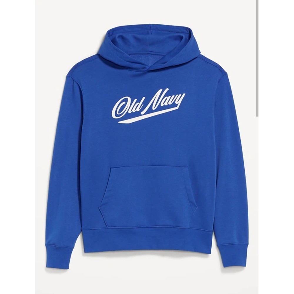 NEW OLD NAVY Oversized Logo Pullover Hoodie for Men XL
